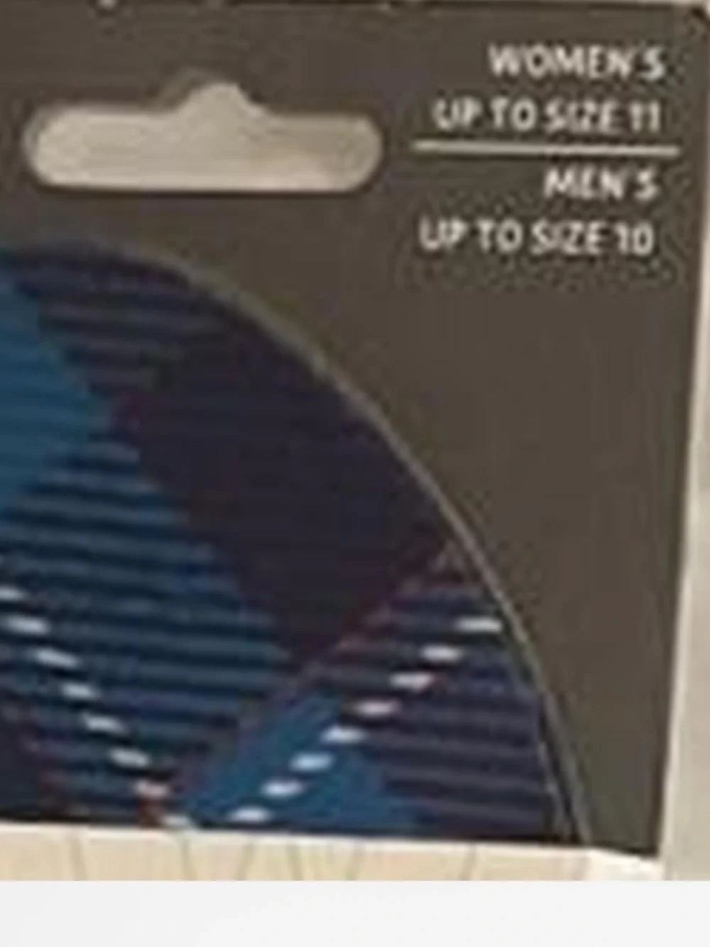 Flat Socks No-Show Plaid Liner inserts- Blue/Red